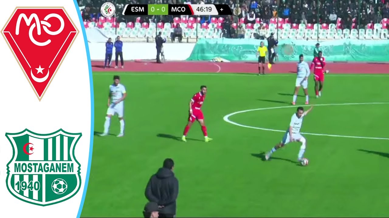 ملخص مباراة مولودية وهران ضد ترجي مستغانم | الدوري الجزائري | mco vs esm