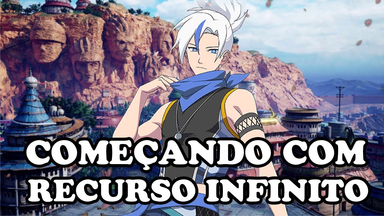 JOGAR ASSIM É LINDO! | SERVER NOVO CASHANDO HARD - NARUTO ONLINE