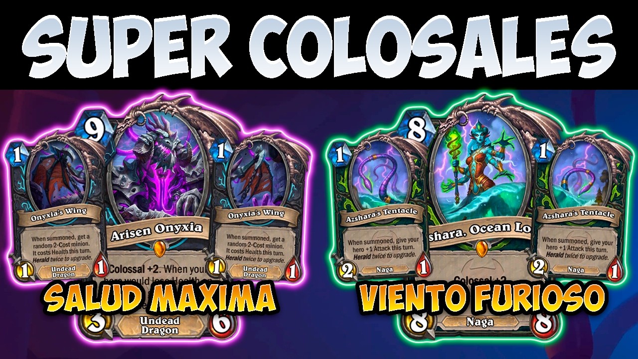AUMENTA la SALUD MAXIMA y MUCHO DAÑO con VIENTO FURIOSO !!│HEARTHSTONE CATACLISMO