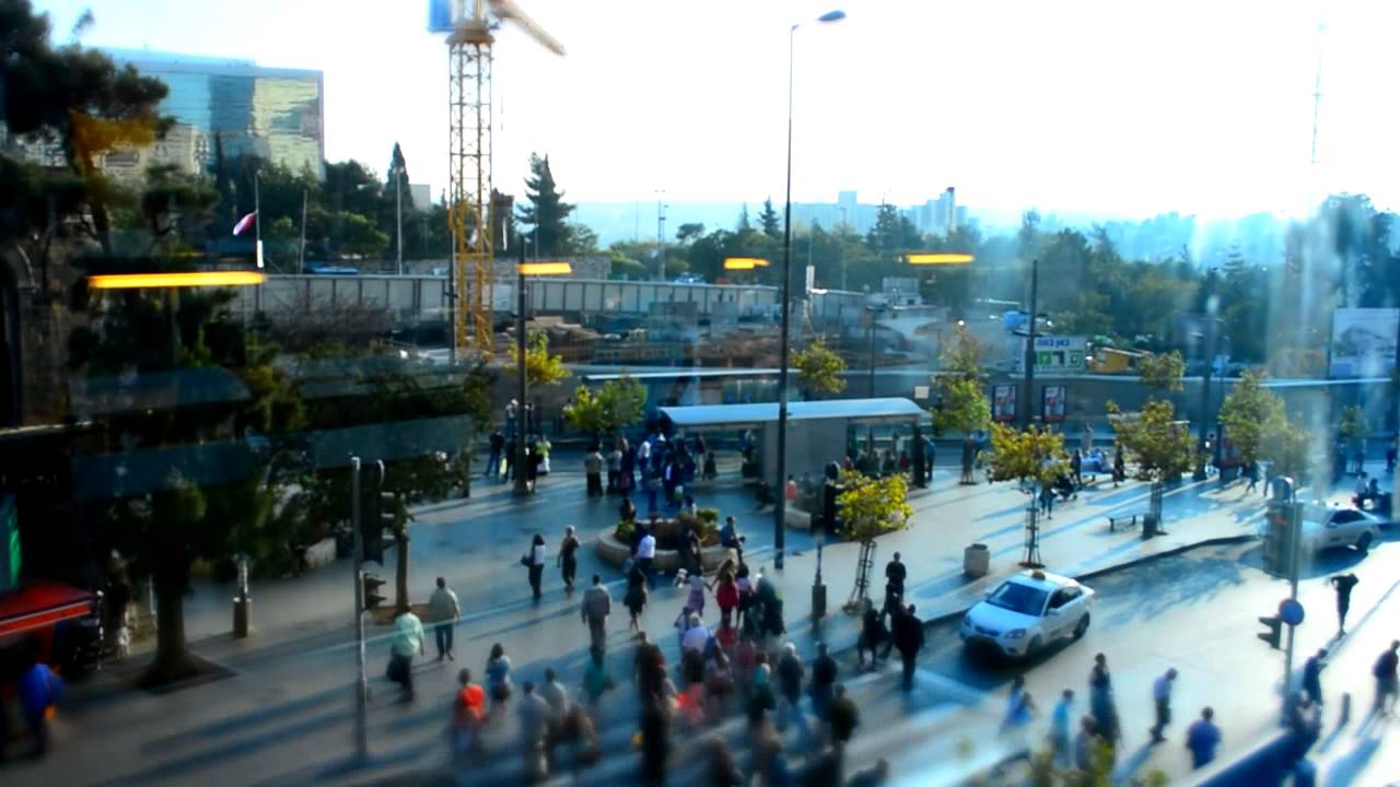 Jerusalem Central Bus Station - Israel (Timelapse)