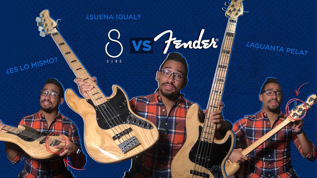 De verdad son TAN BUENOS los Sire Basses? 👀 | Sire vs Fender | Ernesto Nunez