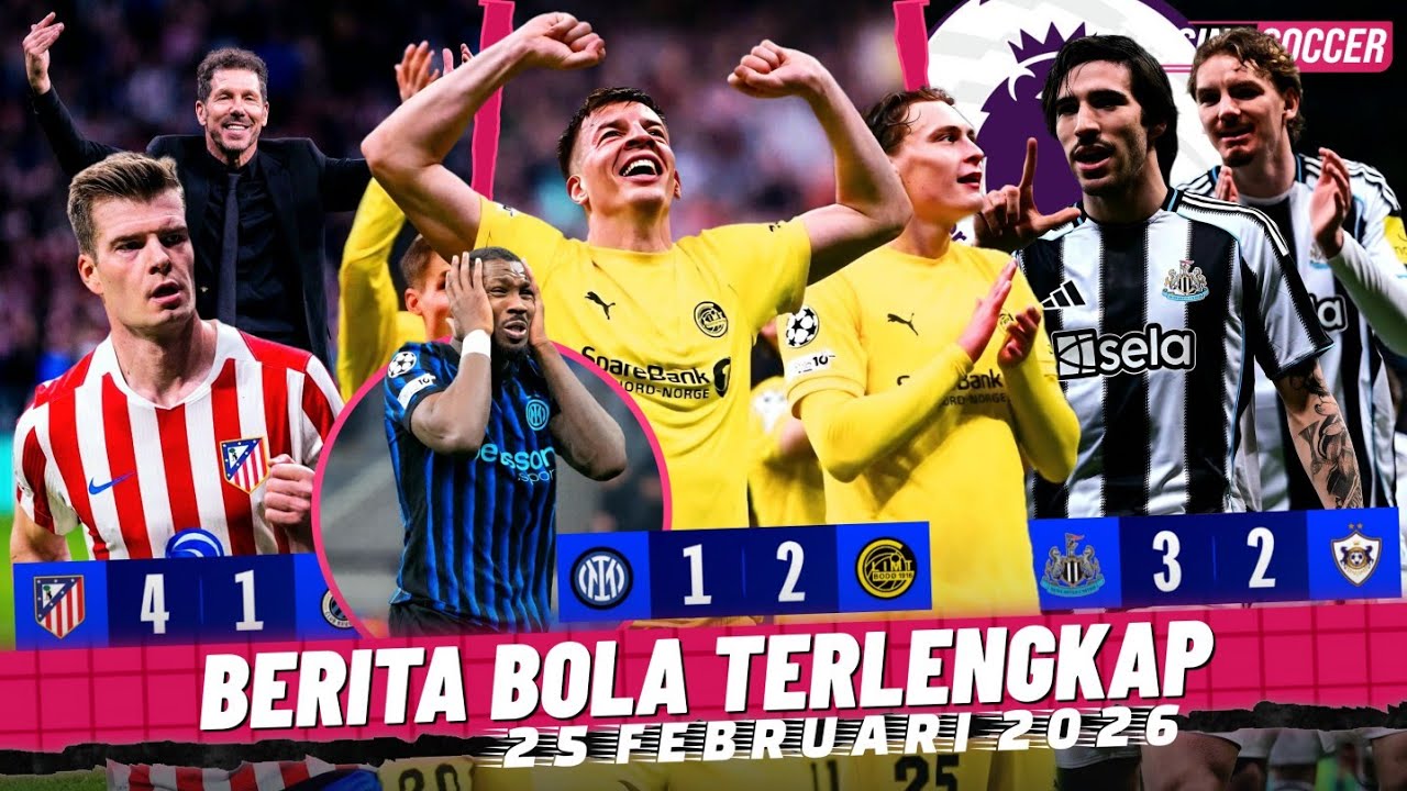 SEJARAH! Bodo SINGKIRKAN Inter 😱 6 Tim Inggris di 16 Besar UCL 👌 Sorloth GENDONG Atletico Madrid
