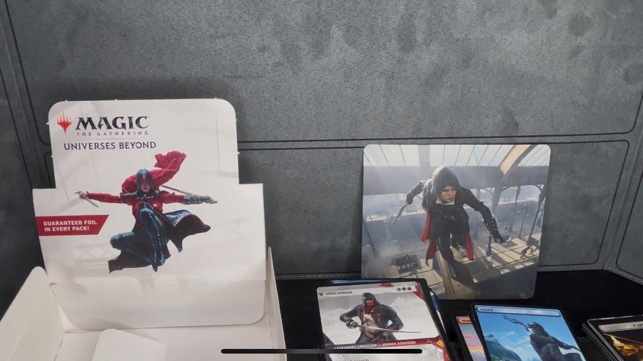 Opening Universes Beyond Assassins Creed Box