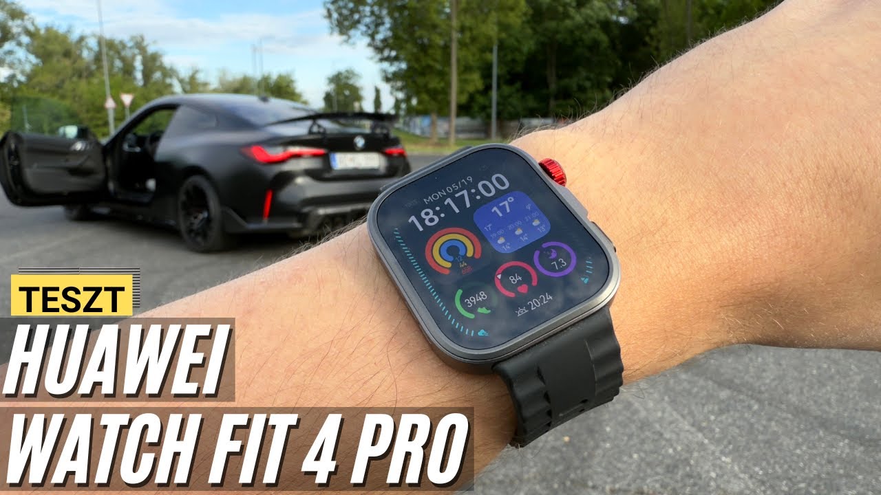 Huawei Watch Fit 4 Pro - 2025 egyik legjobb sport okosórája?!