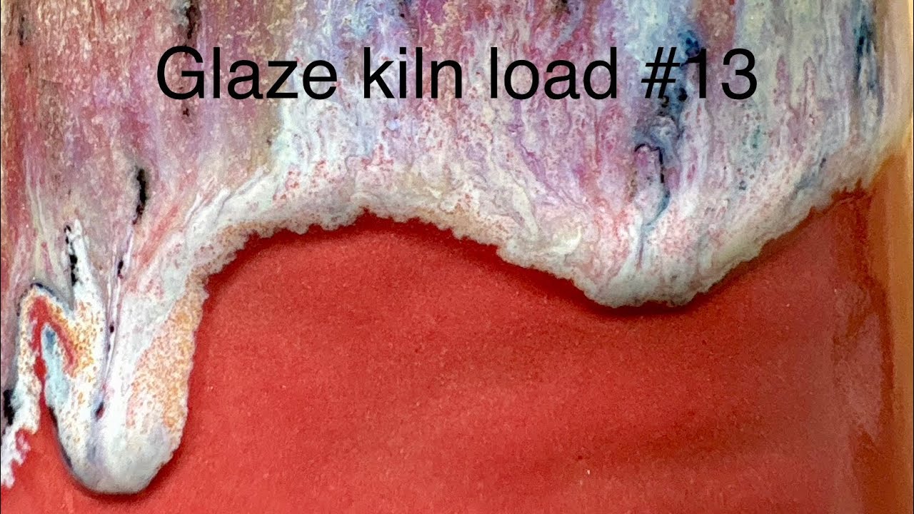 Glaze load #13 Includes extreme close ups! 😍 Refires & glaze tests