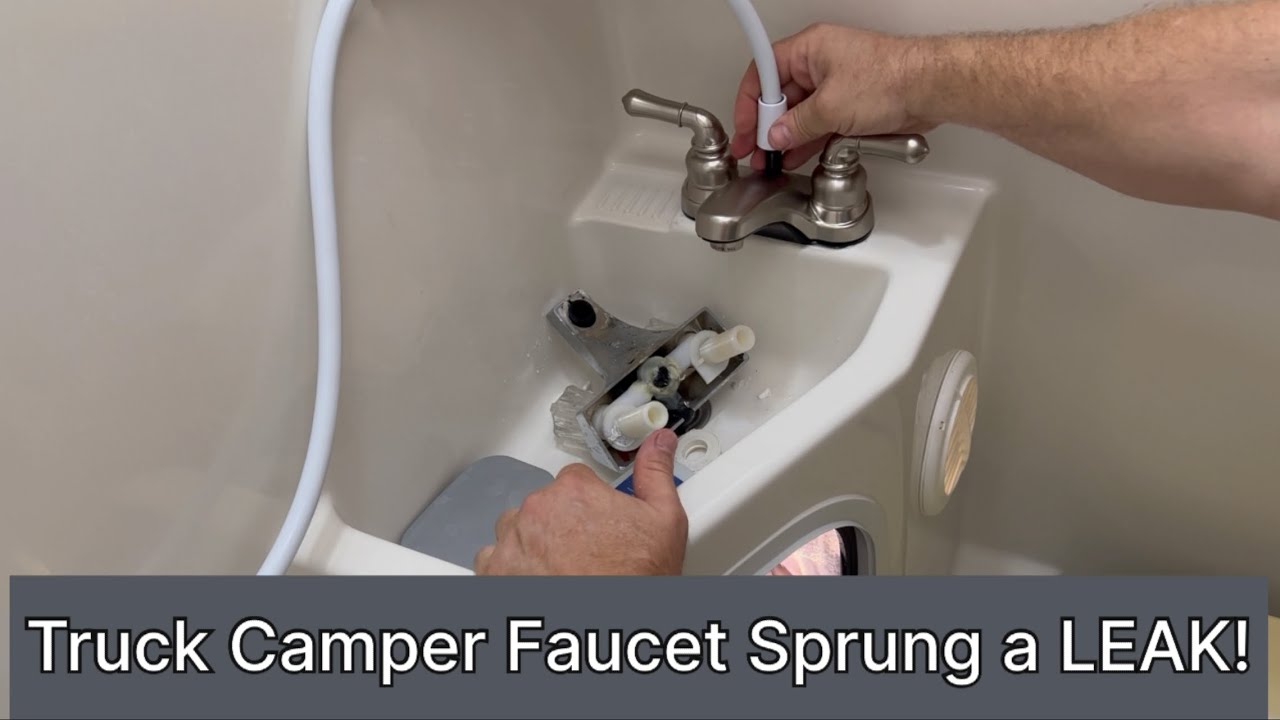 Replacing a RV bathroom sink/shower faucet