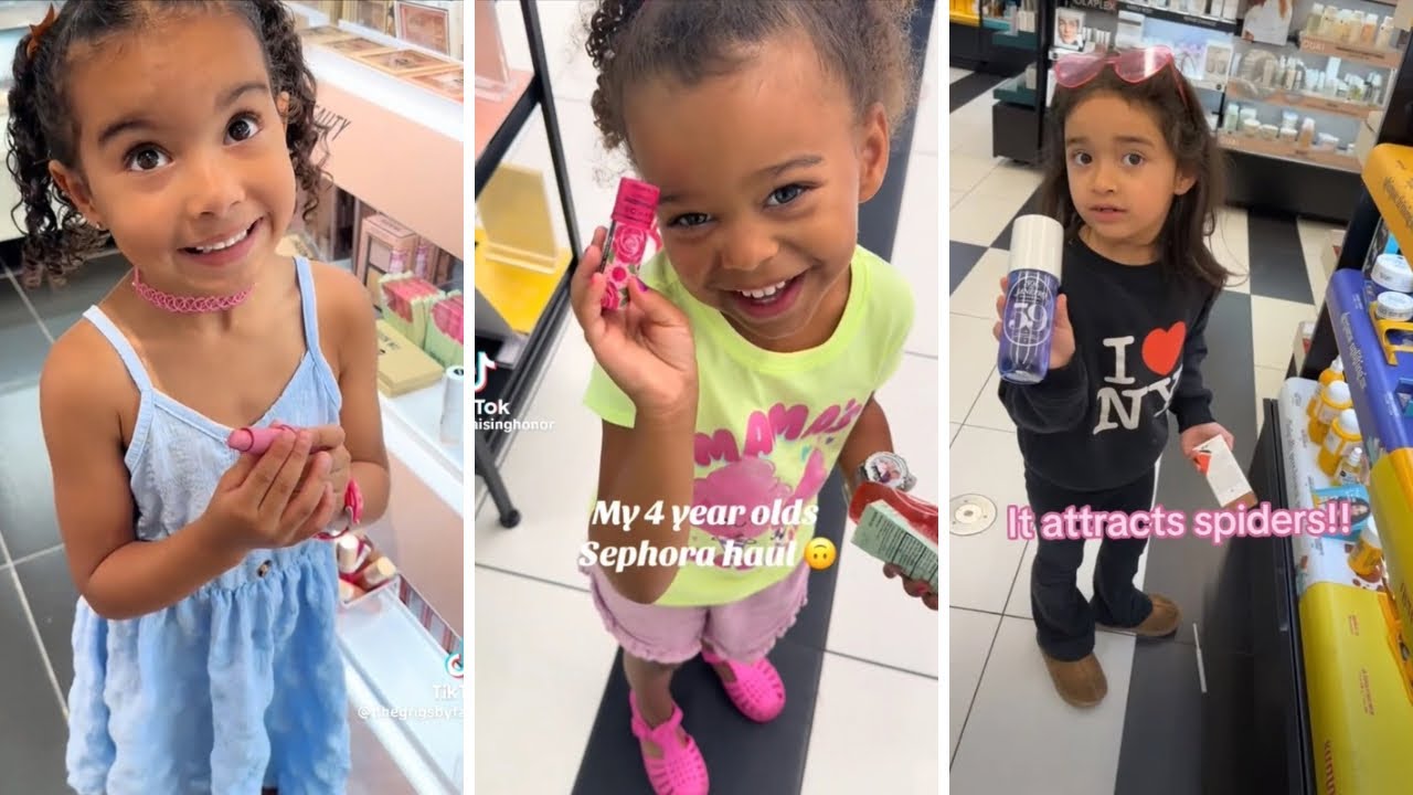 TikTok￼ SEPHORA KIDS compilation-(Skincare, makeup, and MORE!)🎀🫶🏽