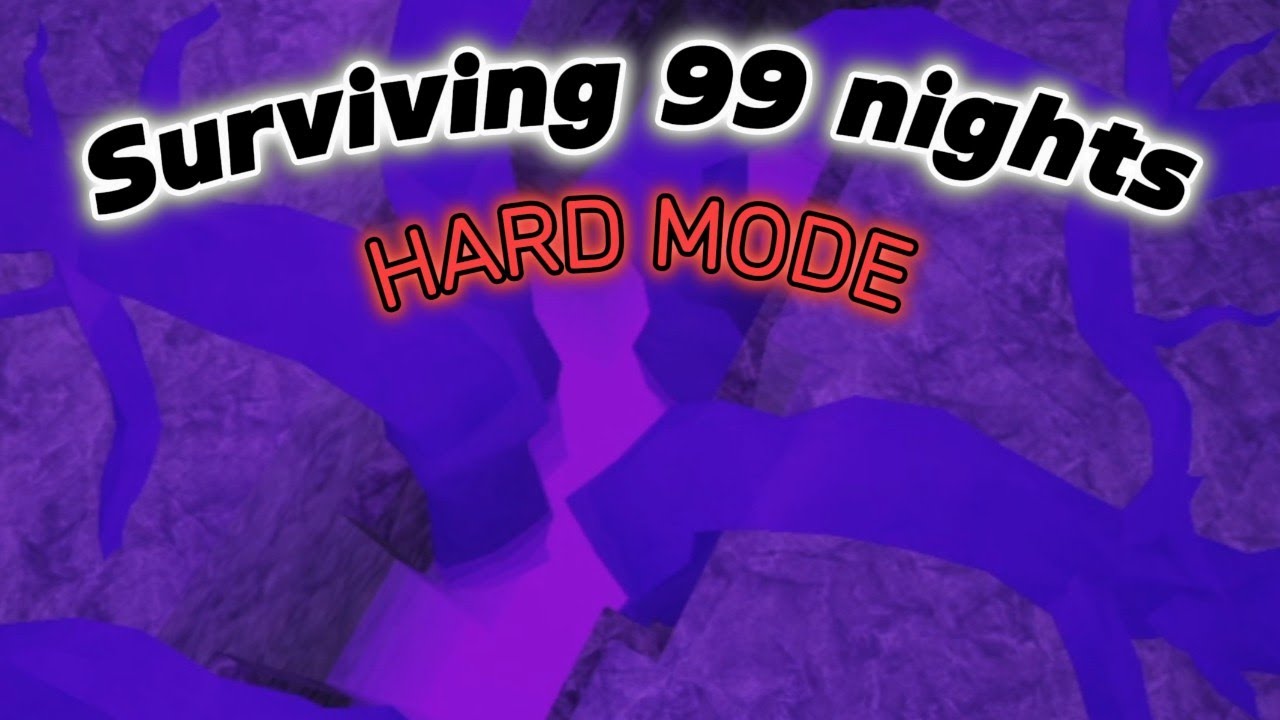I Speedran Hard Mode in 99 Nights in the Forest.. (Roblox)