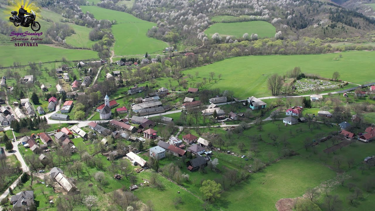 Rochovce z dronu - 1. máj 2021