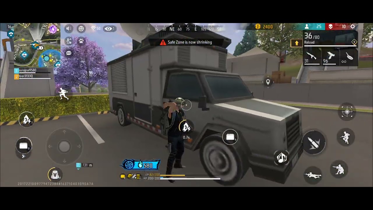 32 Kill 🔥♥️ Free Fire Battle Royal Duo Match #freefire #viral #viralvideo #freefireindia 