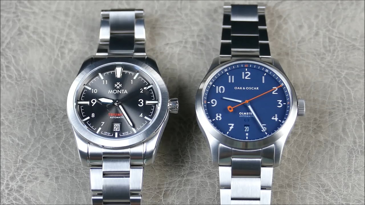 On the Wrist, from off the Cuff: Monta Triumph vs. Oak & Oscar Olmsted, Luxury vs. Premium @ $1500