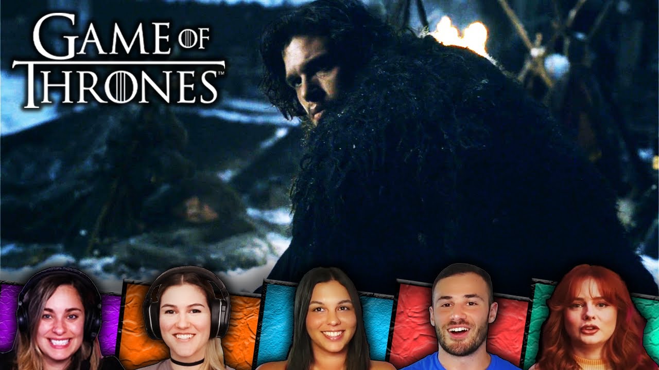 Reactors Reacting to JON SNOW FOLLOWS CRASTER | Game of Thrones 2x2 'The Night Lands'