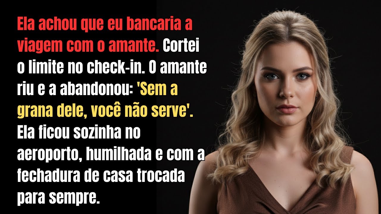 “Vou Com As Amigas”. Cancelei Os Cartões. O Amante Riu: 