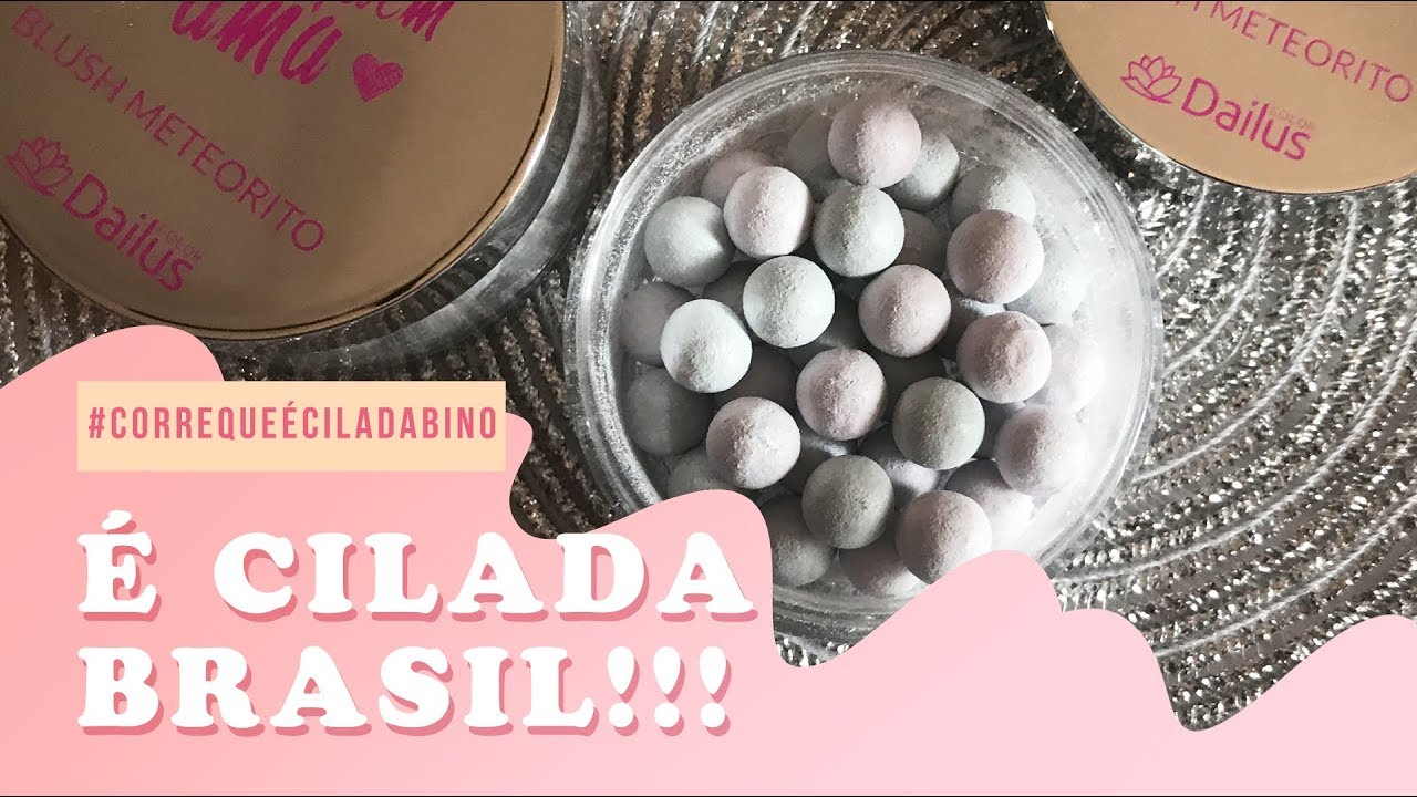 CORRE QUE É UMA CILADA BINO! | BLUSH METEORITO - DAILUS