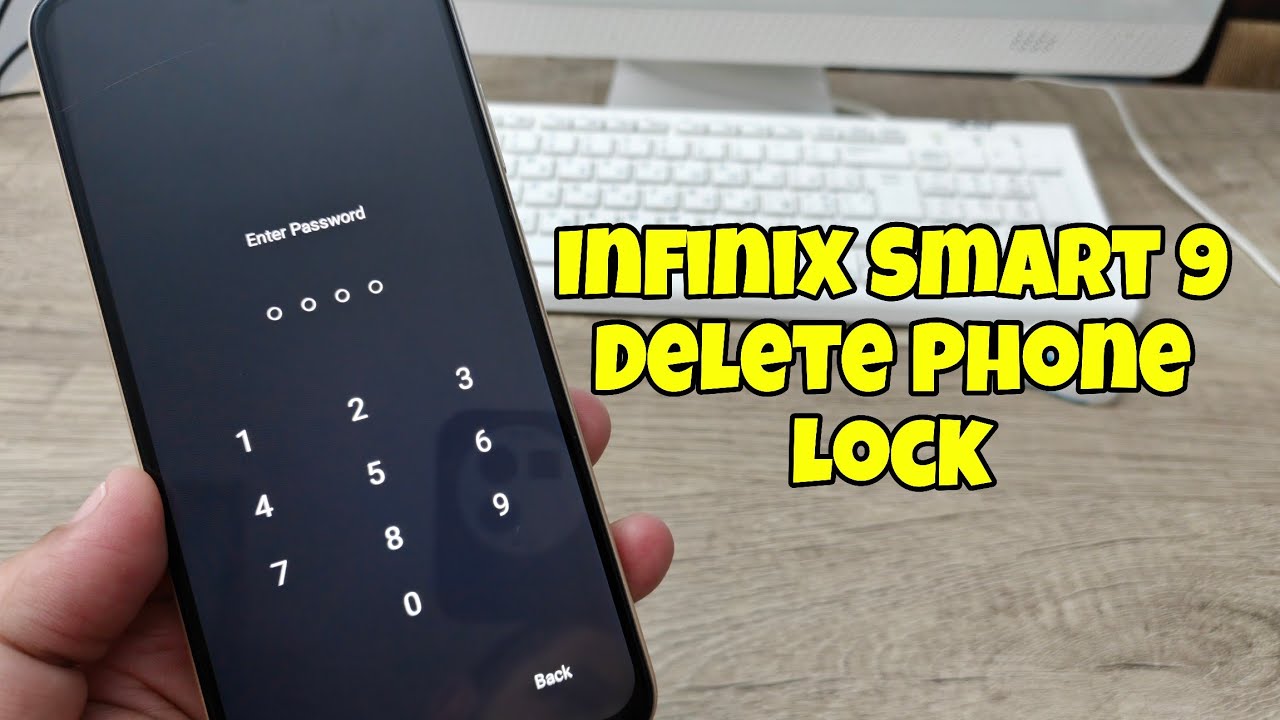 How to Hard Reset Infinix Smart 9 (X6532), Delete Pin, Pattern, Password lock.