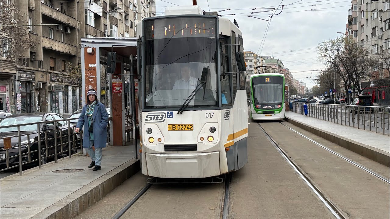Trams & Train in Bucharest, Romania