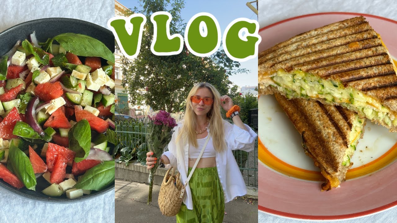 TIPY na LETNÍ JÍDLA & moje LETNÍ dny | VLOG