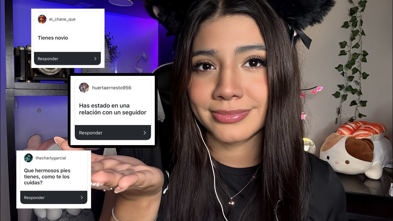 ASMR ESPAÑOL / PREGUNTAS Y RESPUESTAS PICANTES +  NUNCA ANTES DICHO en CÁMARA