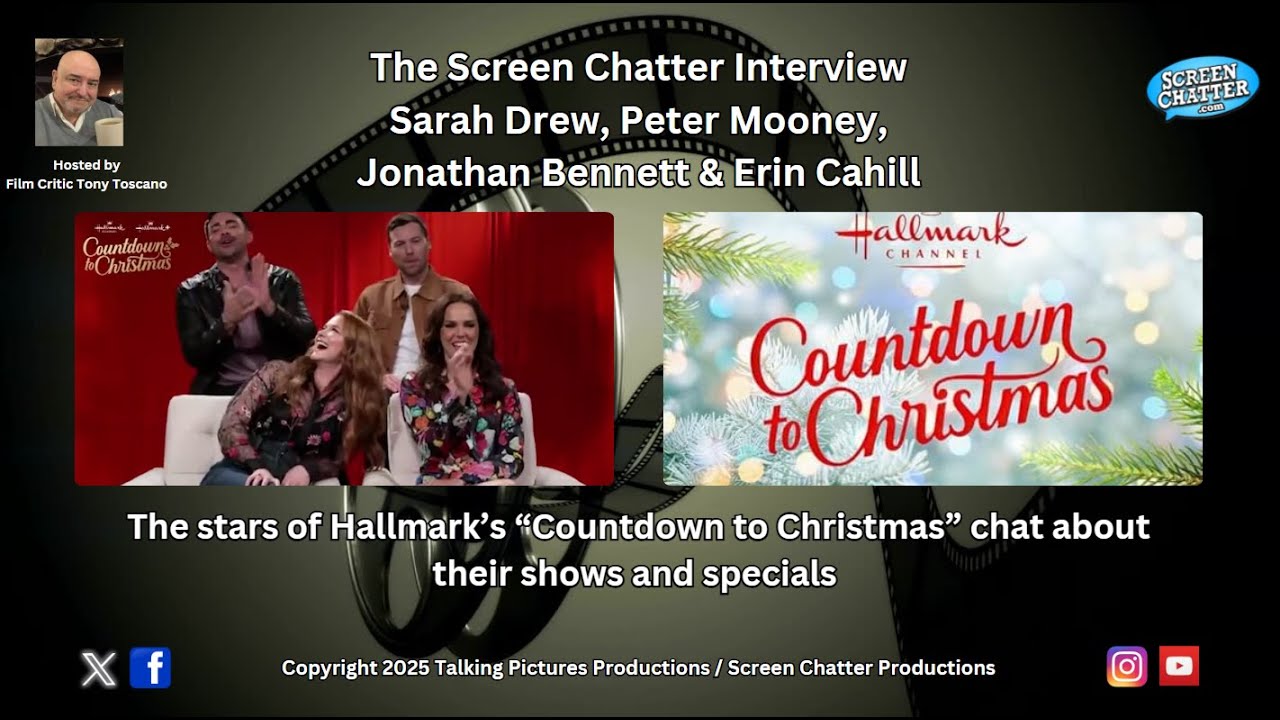 Sarah Drew, Peter Mooney, Jonathan Bennett & Erin Cahill - Countdown to Christmas