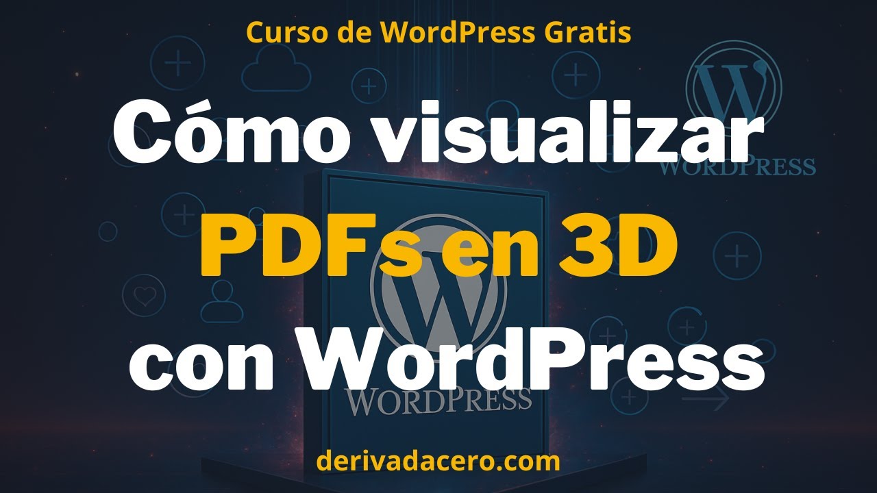 🌀 Cómo visualizar PDFs en 3D con WordPress
