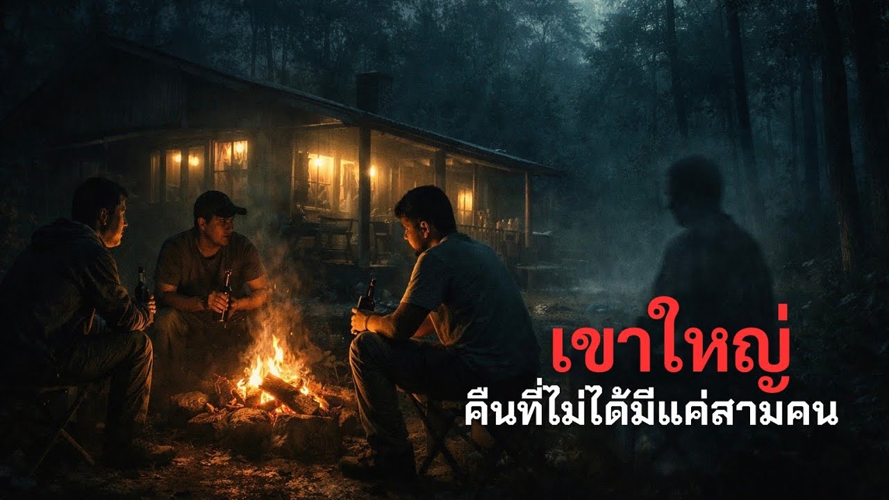เขาใหญ่ | ทริปพักผ่อนของเพื่อนผู้ชายสามคนกลายเป็นคืนฉลองที่มีบางสิ่งนั่งร่วมวงโดย...ไม่ถูกเชิญ EP.98