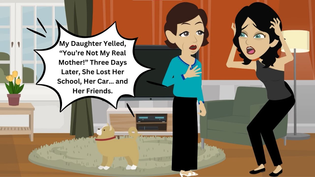 My Daughter Yelled, “You’re Not My Real Mother!” Three Days Later, She Lost Her School, Her Car… and