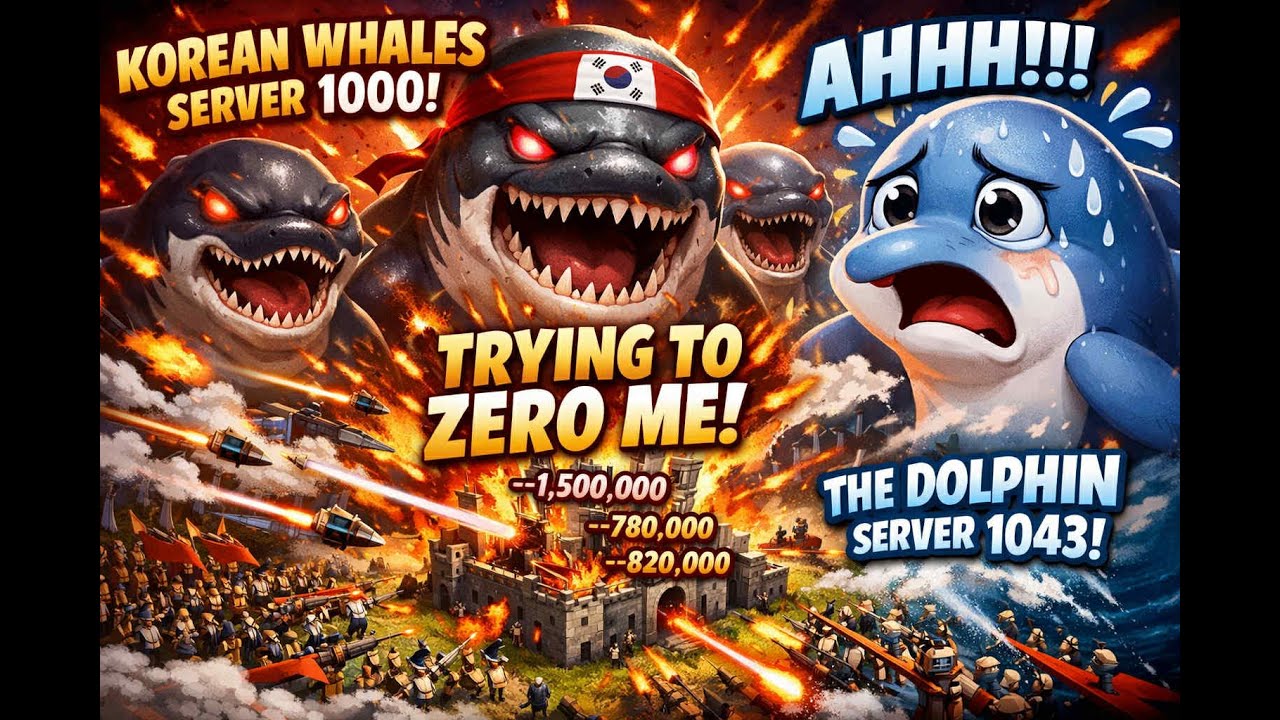 Korean Whales Tried to Zero Me… After I Burned Their Strongest Player 🐋🔥