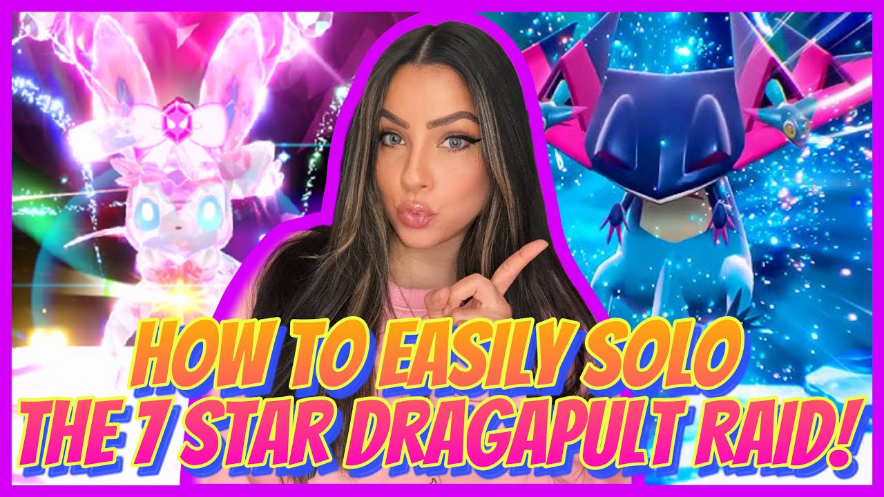 Как легко пройти в одиночку рейд Драгапульта 7 звёзд! | Pokemon Scarlet And Violet