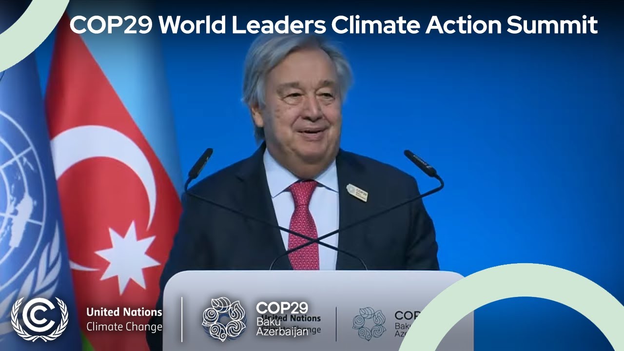 🔴 COP29: World Leaders Climate Action Summit | Live from Baku, Azerbaijan | UN Climate Change