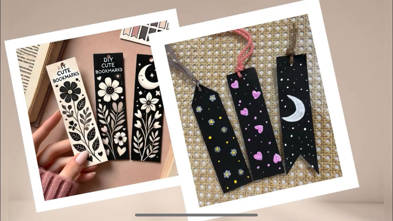 How to make cute diy bookmarks| fun & easy paper crafts✨