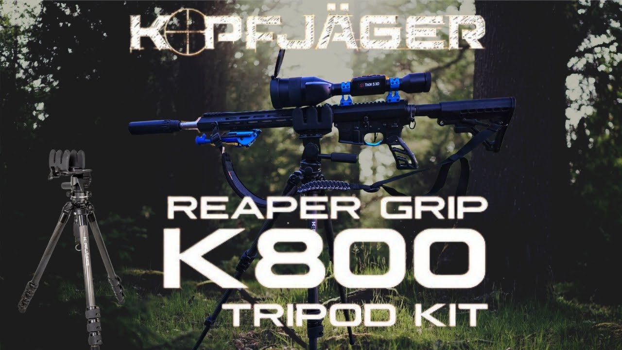 Kopfjager Reaper Grip K800 Tripod  Hog Hunting in Texas