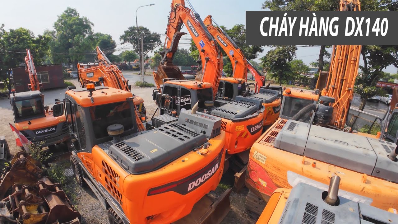 Review Bộ 3 Siêu Phẩm Máy Xúc DOOSAN DX140W- 5 Cháy Hàng - Hàng Hiếm Tìm Khó Có