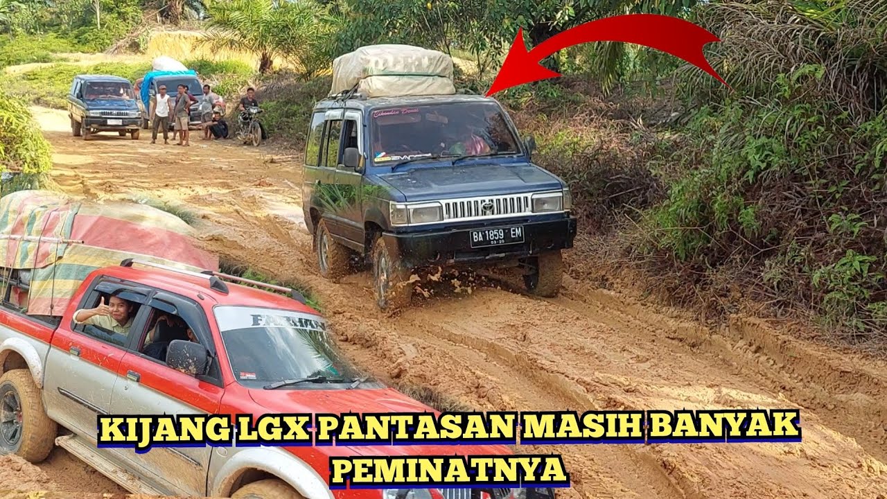 KIJANG SUPER BUKTIKAN TENAGANYA DIHADAPAN MOBIL 4X4 DIJALAN BERLUMPUR