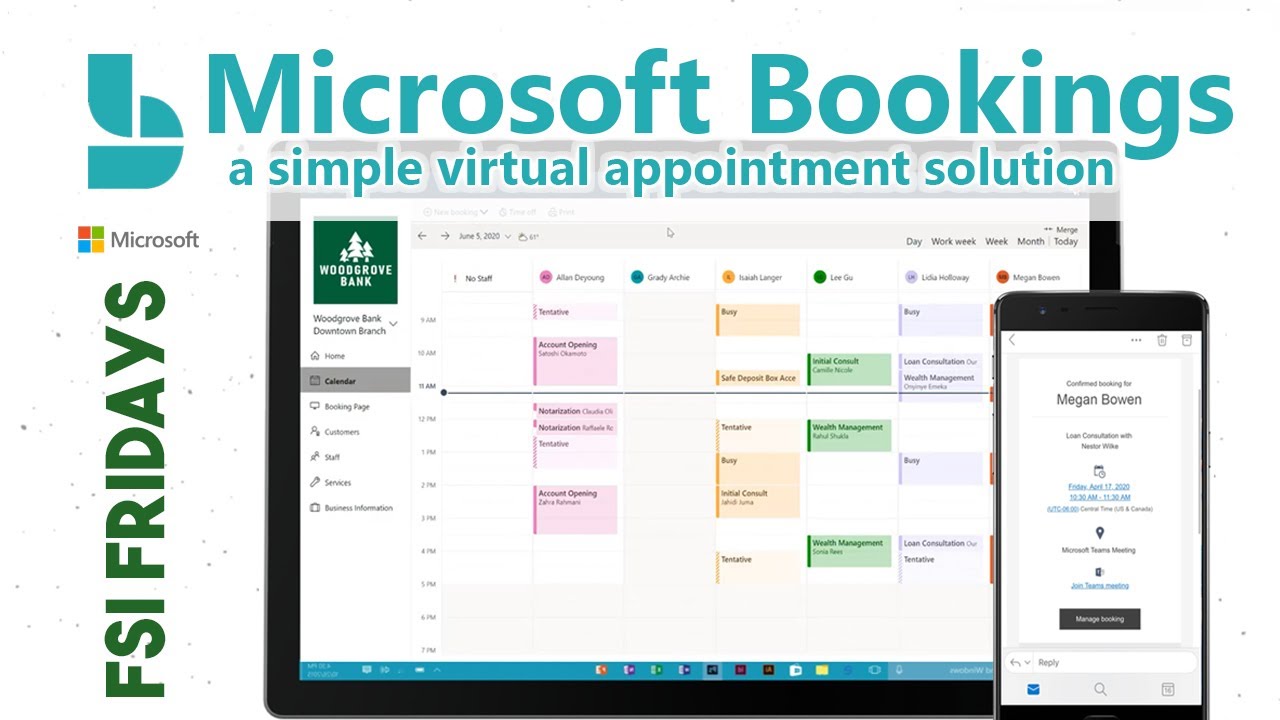 Microsoft Bookings: FSI Fridays #1