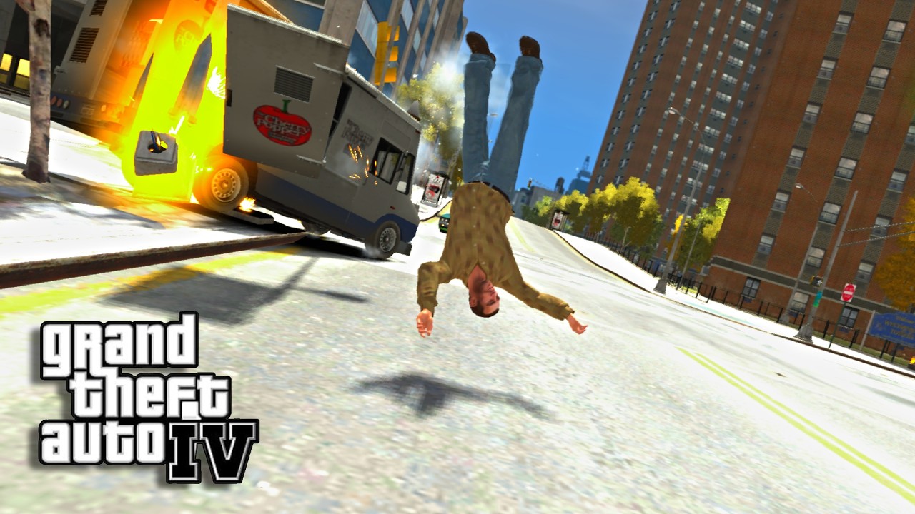 GTA 4- EPIC CRASHES & RAGDOLLS #36