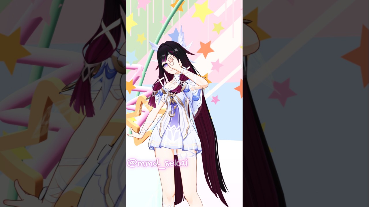 [MMD 原神] Genshin Impact-Reze Dance IRIS OUT-Columbina 