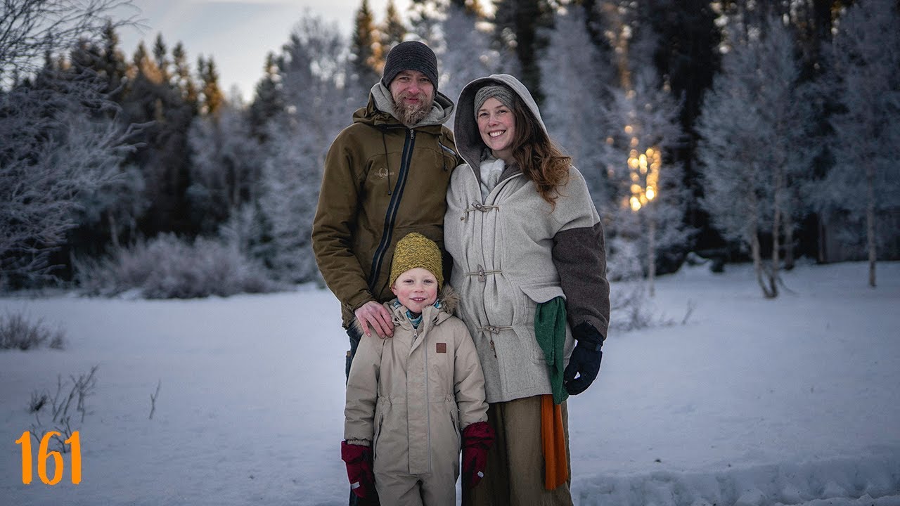 Winter is coming to the Swedish off grid homestead