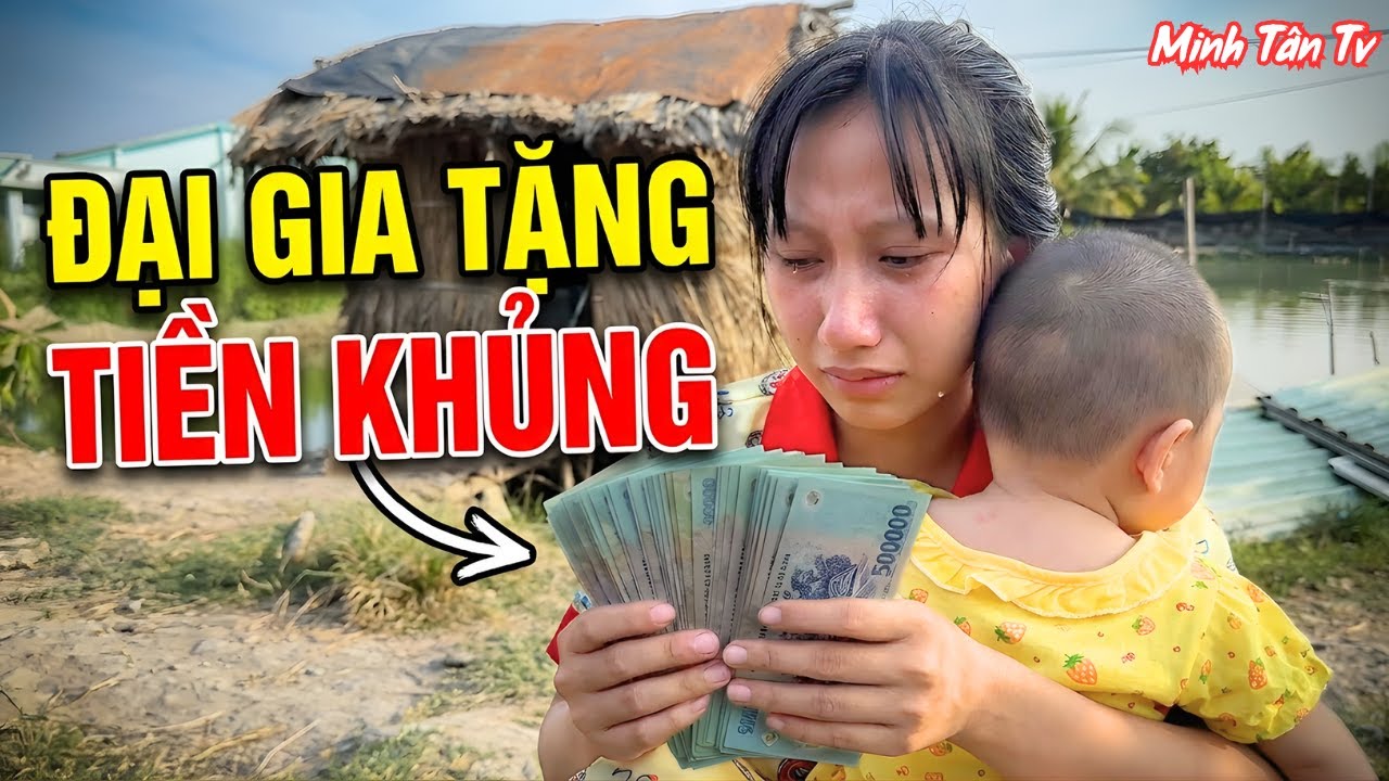 Bất Ngờ Em Hương Được Chị Đại Gia Tặng Số Tiền Lớn Và Nói Điều Này - Minh Tân TV