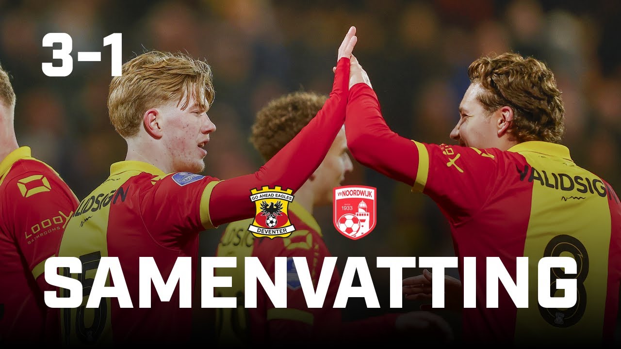 🏆 Cupzege in eigen huis | Samenvatting Go Ahead Eagles - vv Noordwijk