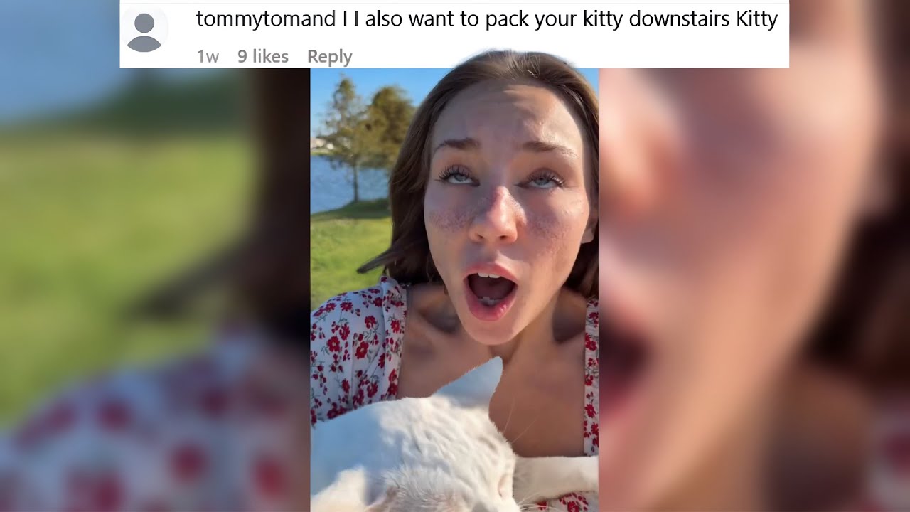 I also want to pack your kitty downstairs kitty .... | US Memes