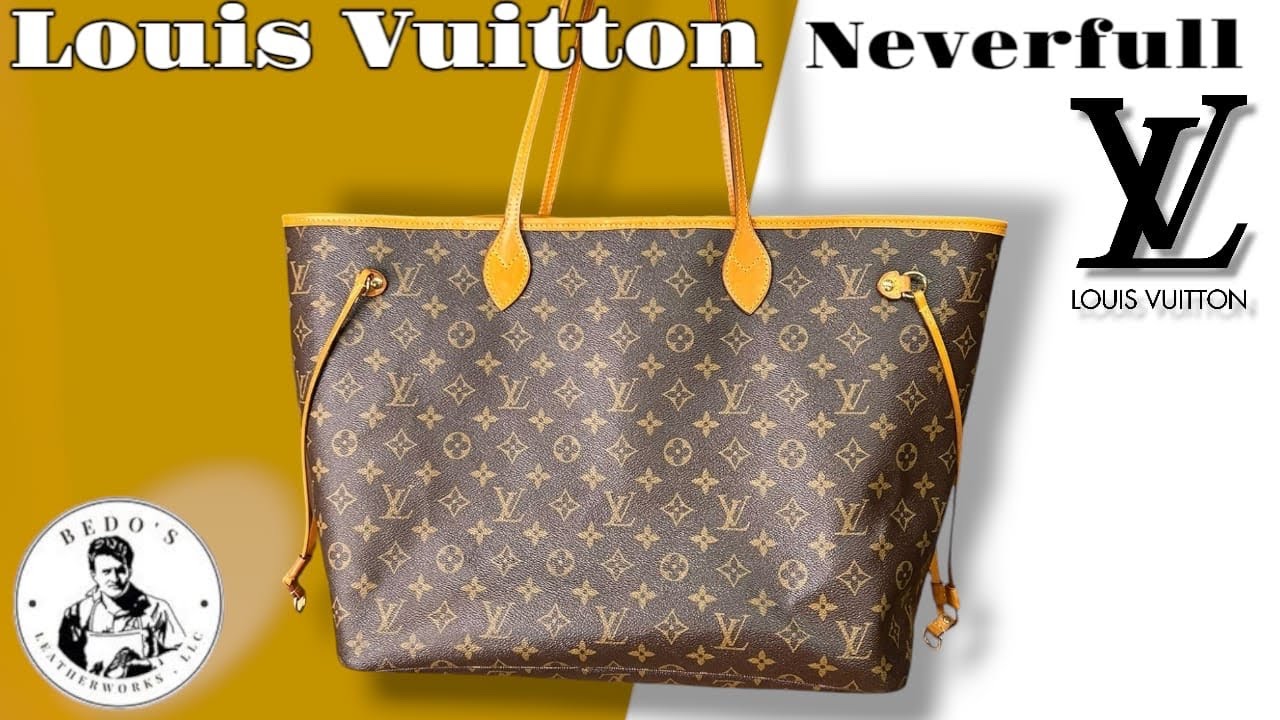 LOUIS VUITTON Neverfull, vachetta replacement #371