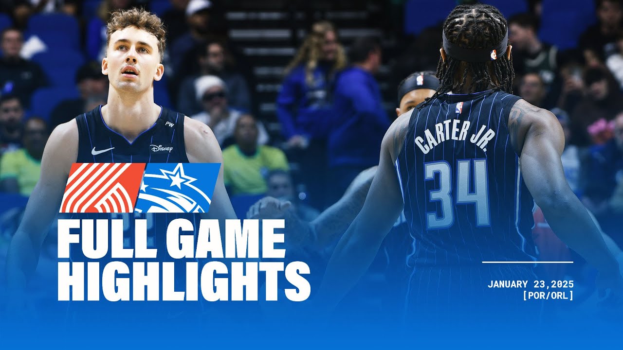 FULL GAME HIGHLIGHTS: TRAILBLAZERS VS. MAGIC 1.23.25