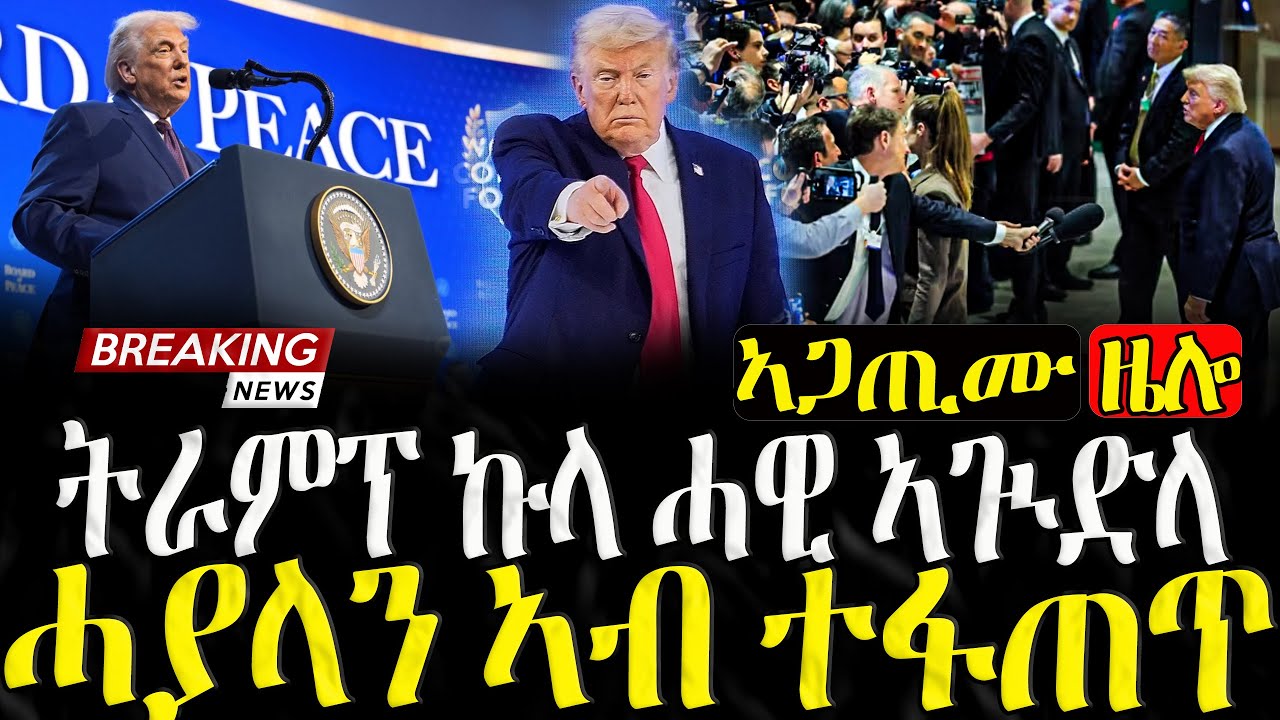 ትራምፕ ኩላ ሓዊ ኣጒድላ  - 23/01/2026