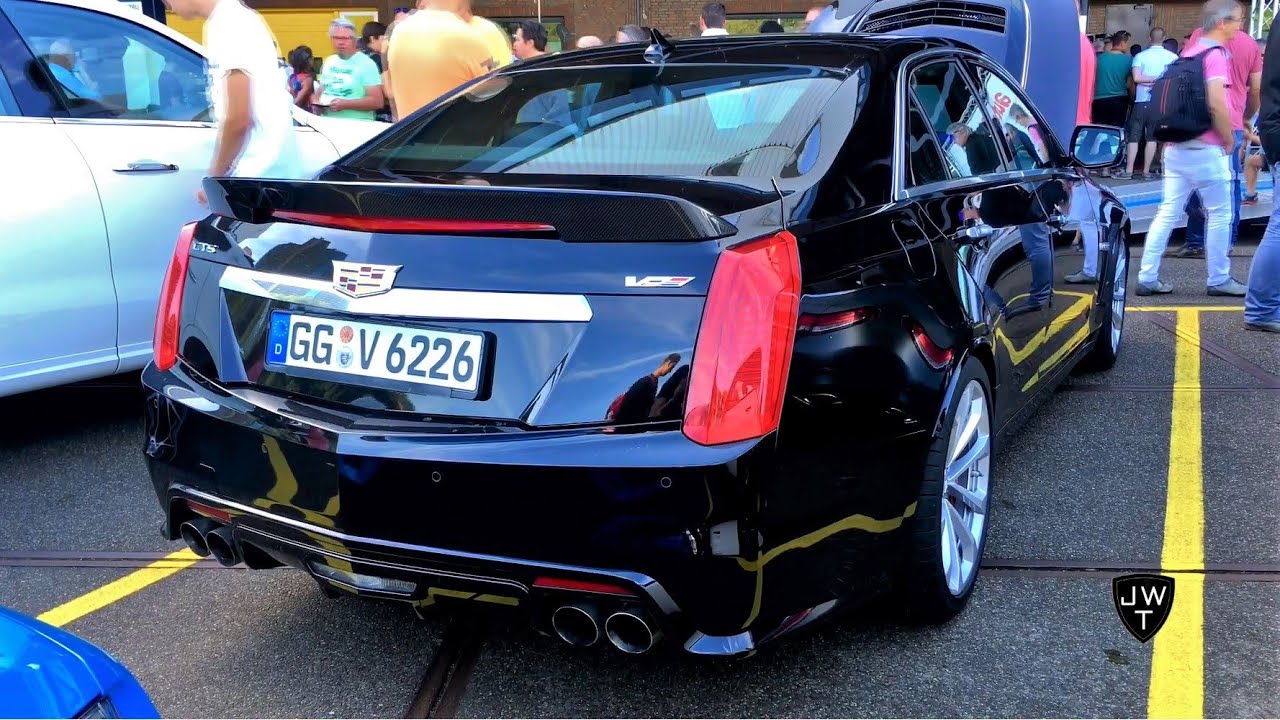 2016 Cadillac CTS-V Sedan LOUD Revs & Acceleration! Exhaust Sounds!
