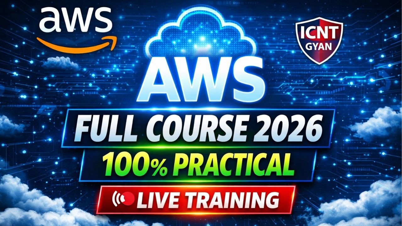 AWS Cloud Computing Full Course 2026  | 100% Practical 🔴 LIVE Training | Beginner to Pro | ICNT Gyan