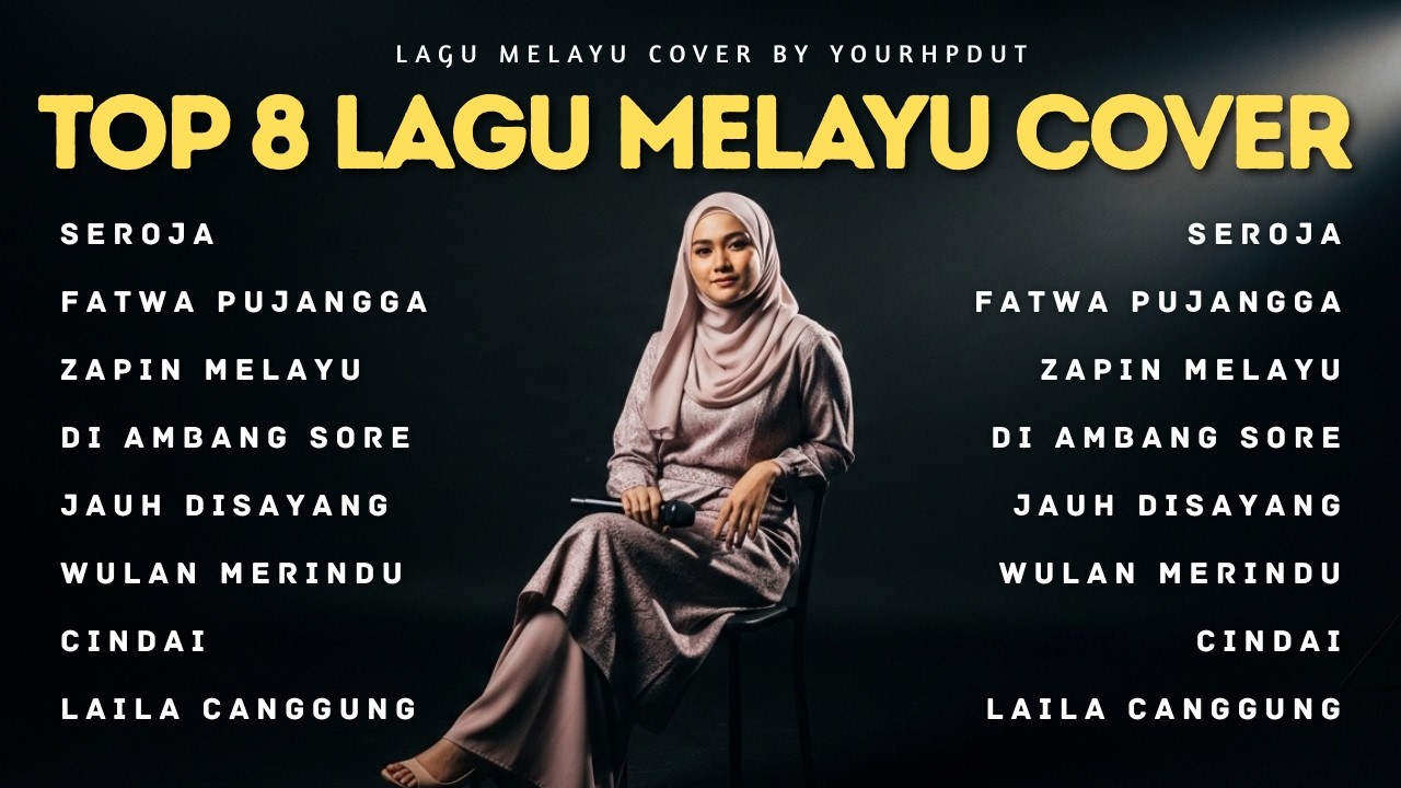 Top 8 Lagu Melayu Legendaris | Cover Lagu Melayu Terbaik - Seroja, Fatwa Pujangga, Zapin Melayu