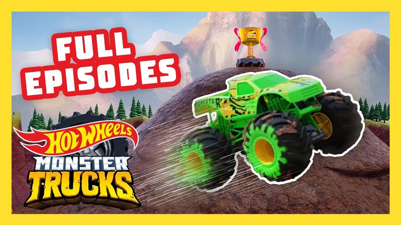 ¡ÉPICOS DESAFÍOS EN LA ISLA MONSTER TRUCKS! 😵| @HotWheelsEspañol