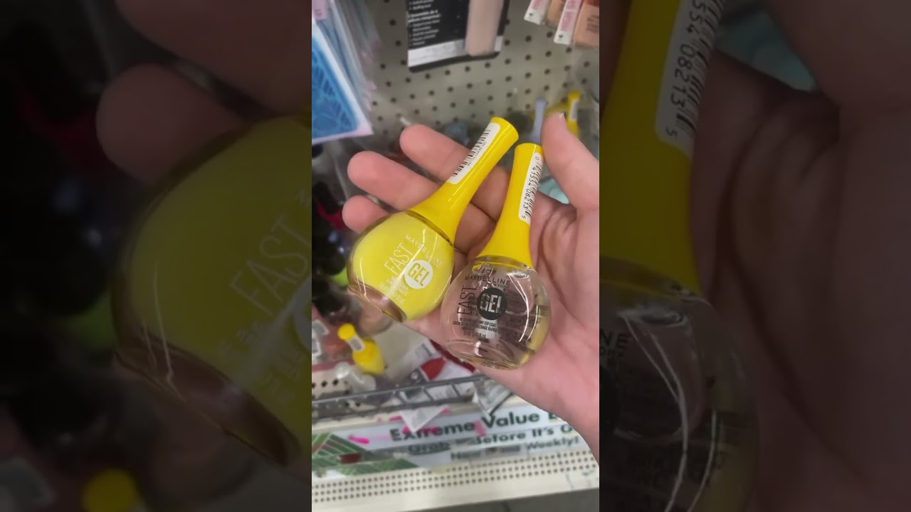 Don&rsquo;t walk, run to Dollar Tree! Maybelline nail polish for just $1.25! 😍💅🏼