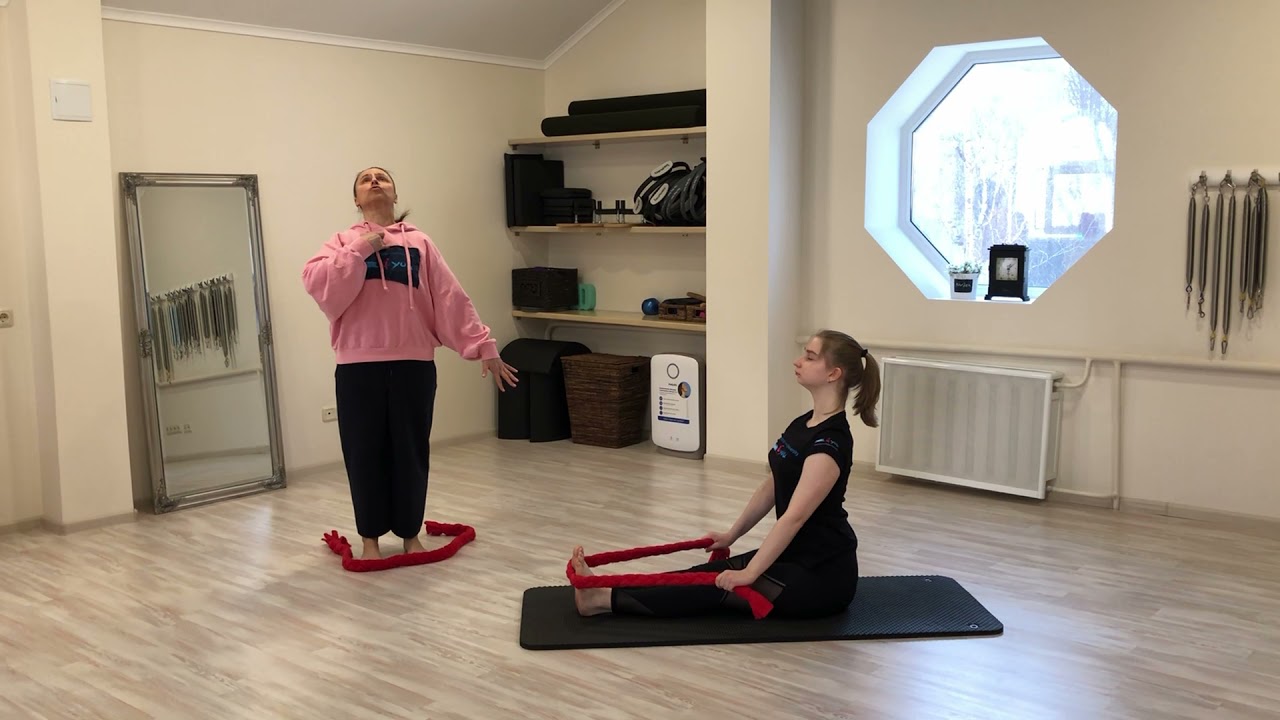 Наталия Васильченко. Пилатес с полотенцем