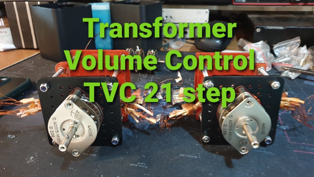 DIY TVC - Transformer Volume Control as Passive Preamp !